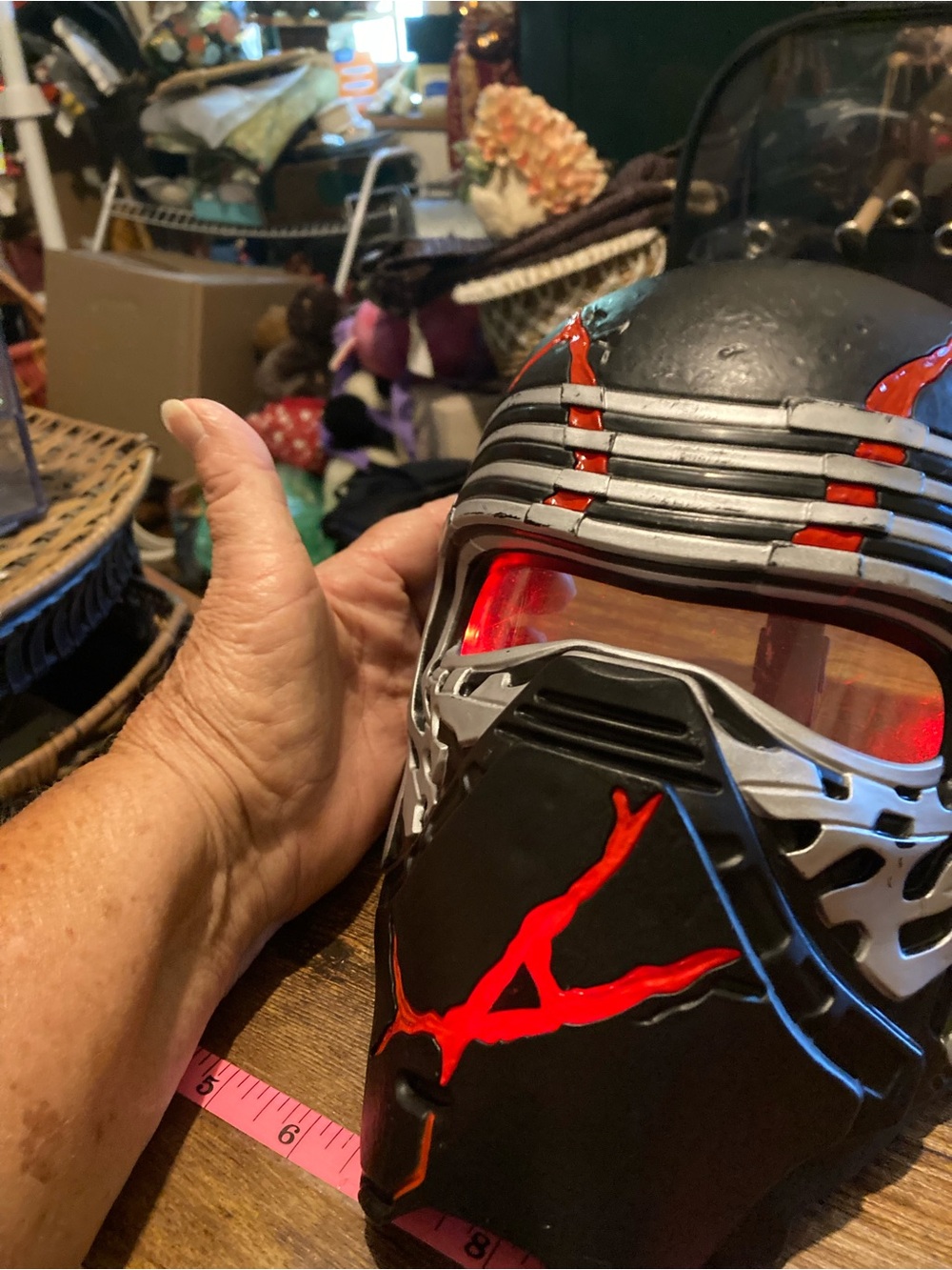 Disney Black and Red Kylo Ren Inspired VR/AR Face Mask - Picture 9 of 10